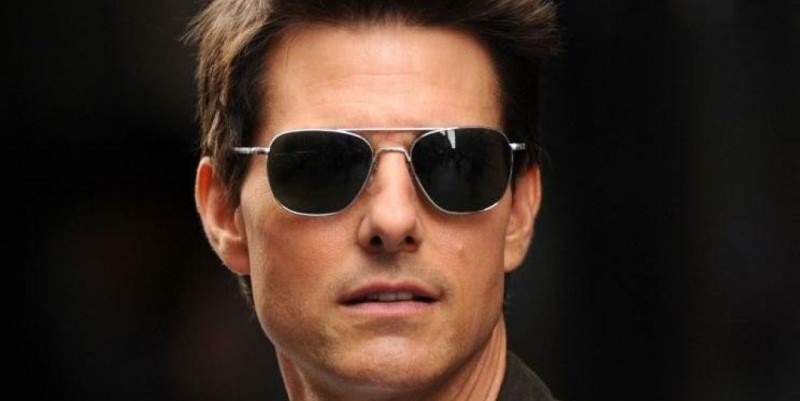 tom cruise long hair sunglasses