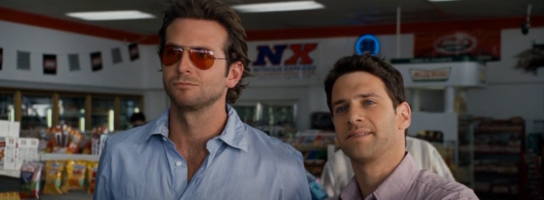 Bradley Cooper’s The Hangover Sunglasses Like a Film Star