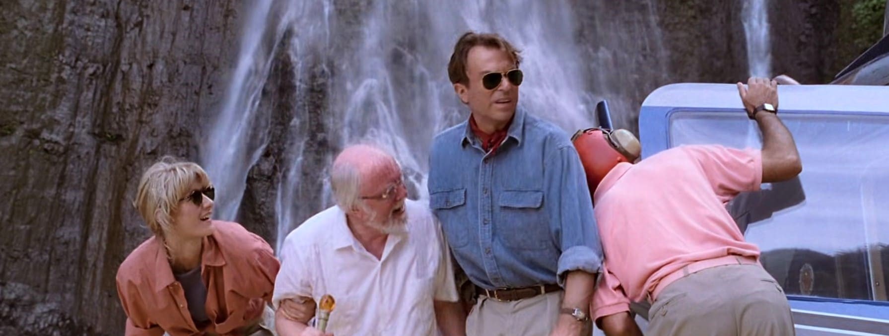 Sam Neill’s (Grant) Jurassic Park Sunglasses Like a Film Star
