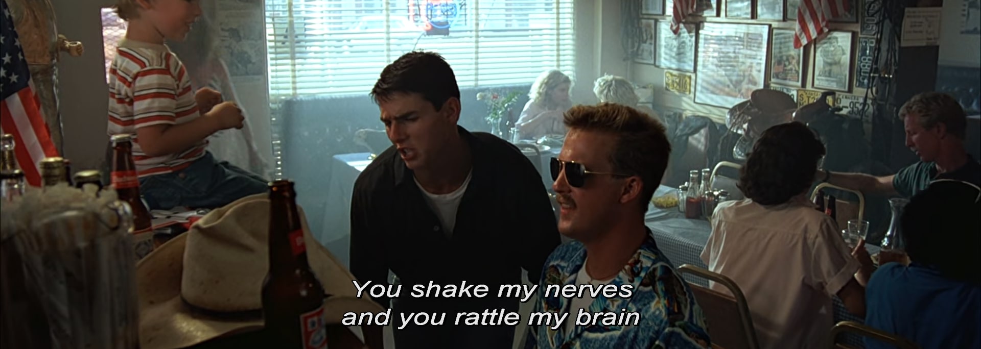 Anthony Edwards’ (Goose) Top Gun Sunglasses Like a Film Star