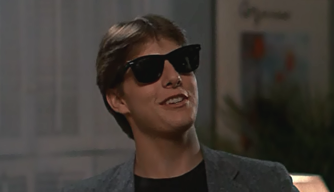 Where to Buy Tom Cruise's Risky Business Sunglasses – Like a Film Star