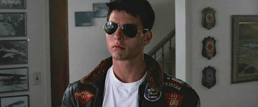 ray ban aviator tom cruise top gun